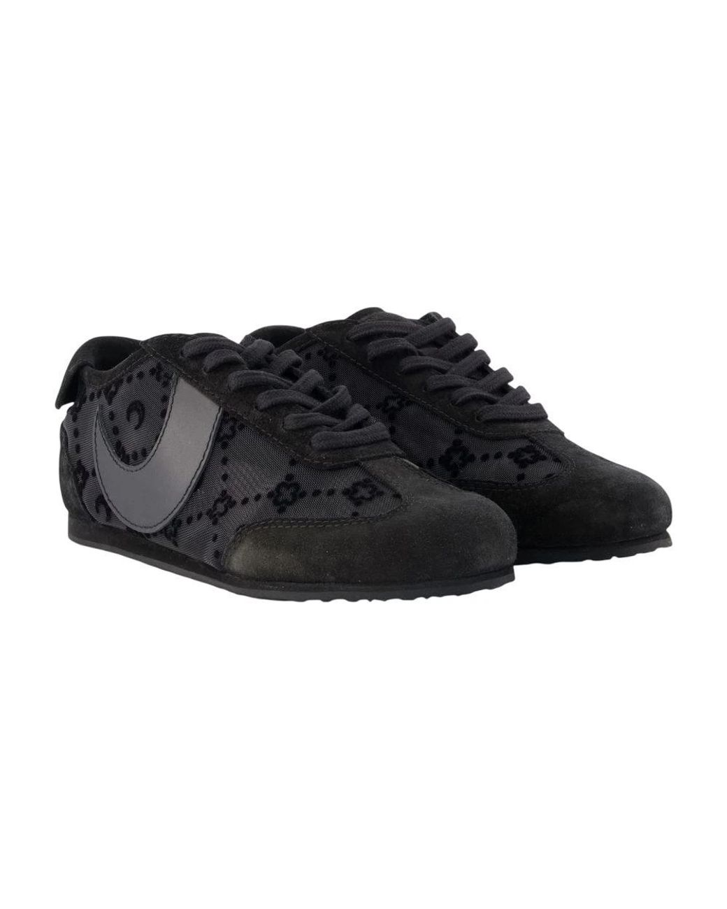 MARINE SERRE Black Astra Sneakers
