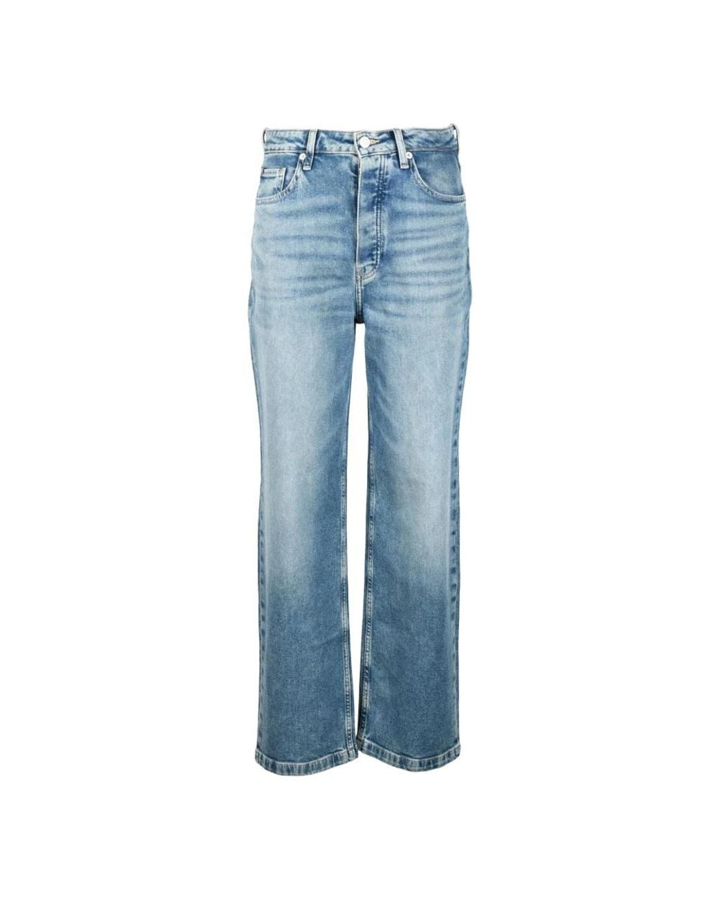 Tommy Hilfiger Blue Straight Fit Jeans