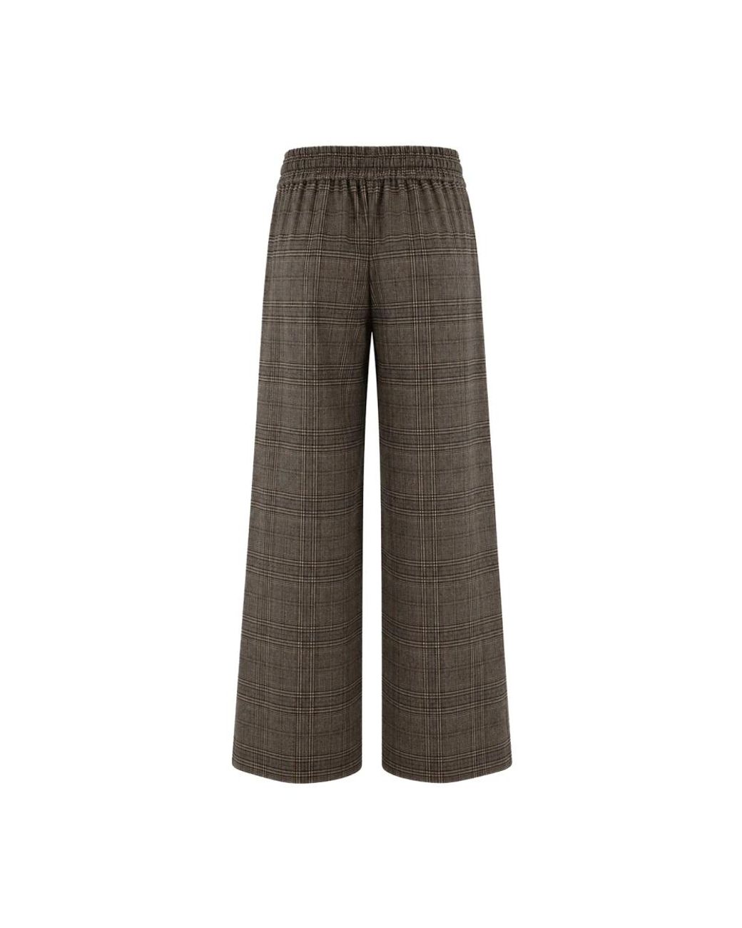 Panicale Gray Wide Trousers