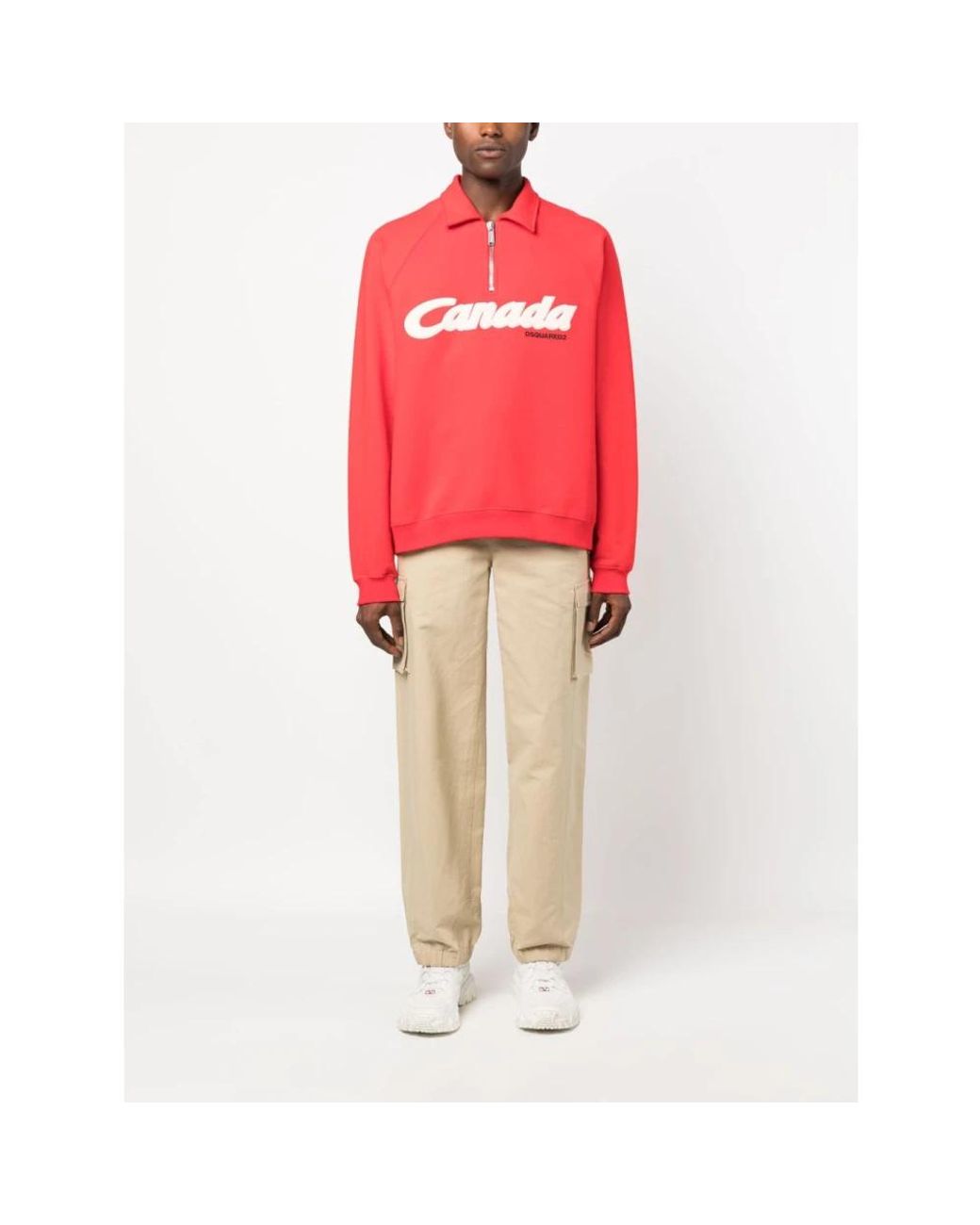 DSquared² Red Sweatshirts for men