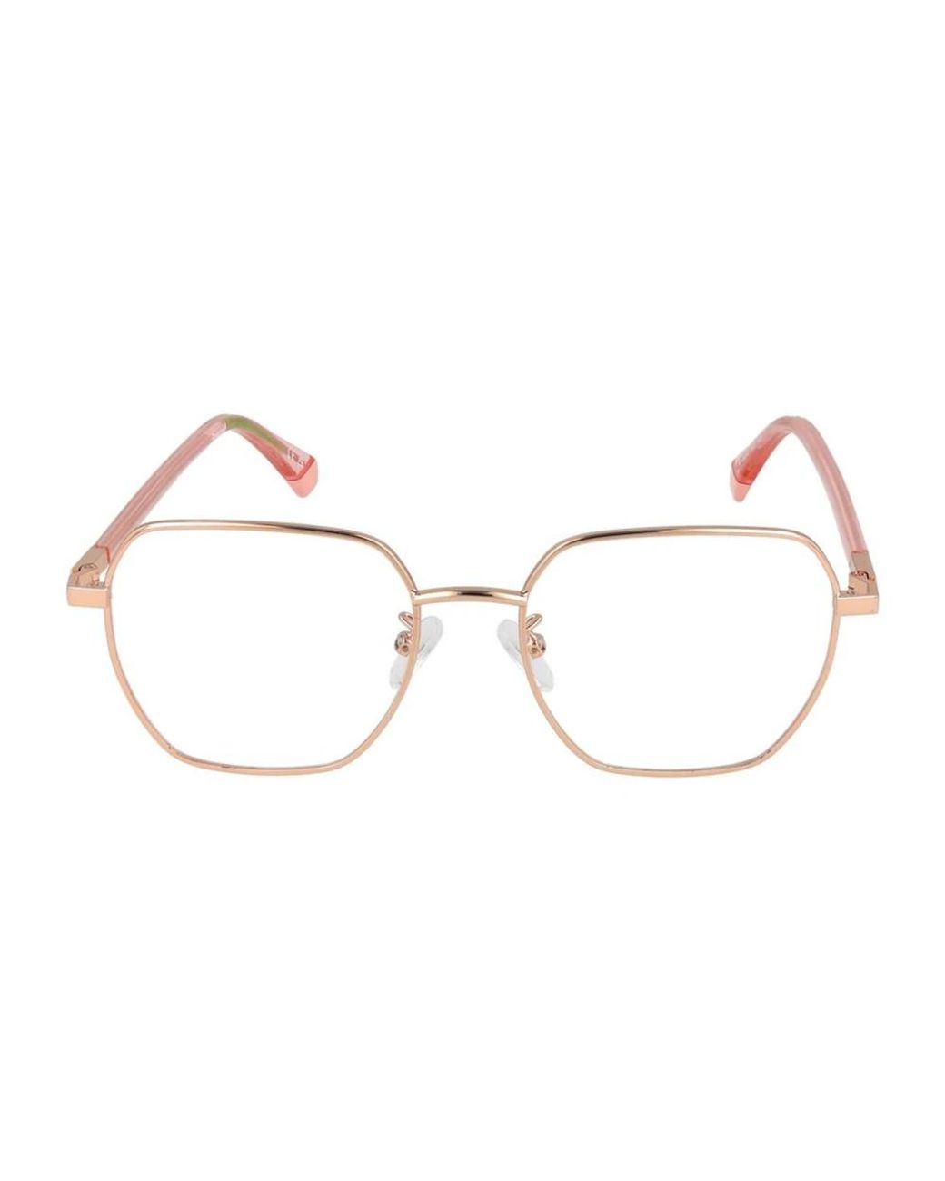 Polaroid White Glasses