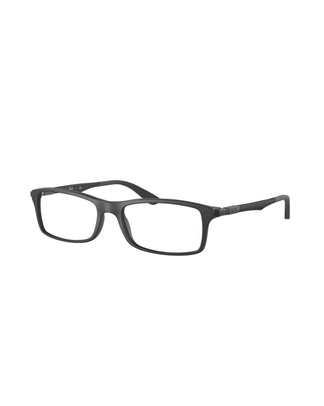 Ray-Ban Brown Rectangle Eyeglasses