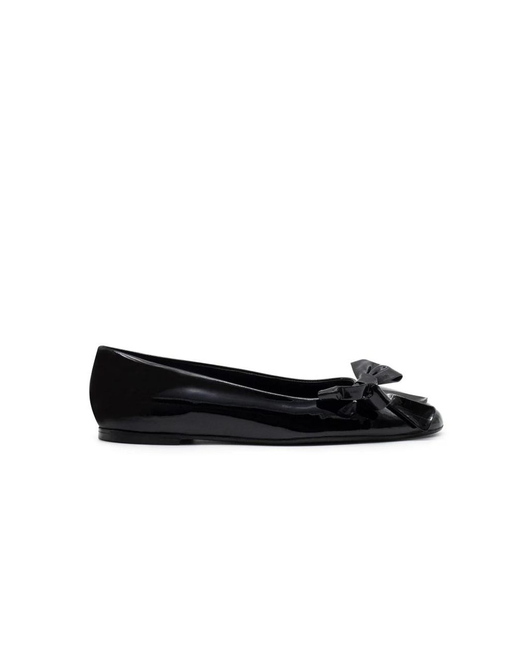 Gia Borghini Black Ballerina Shoes