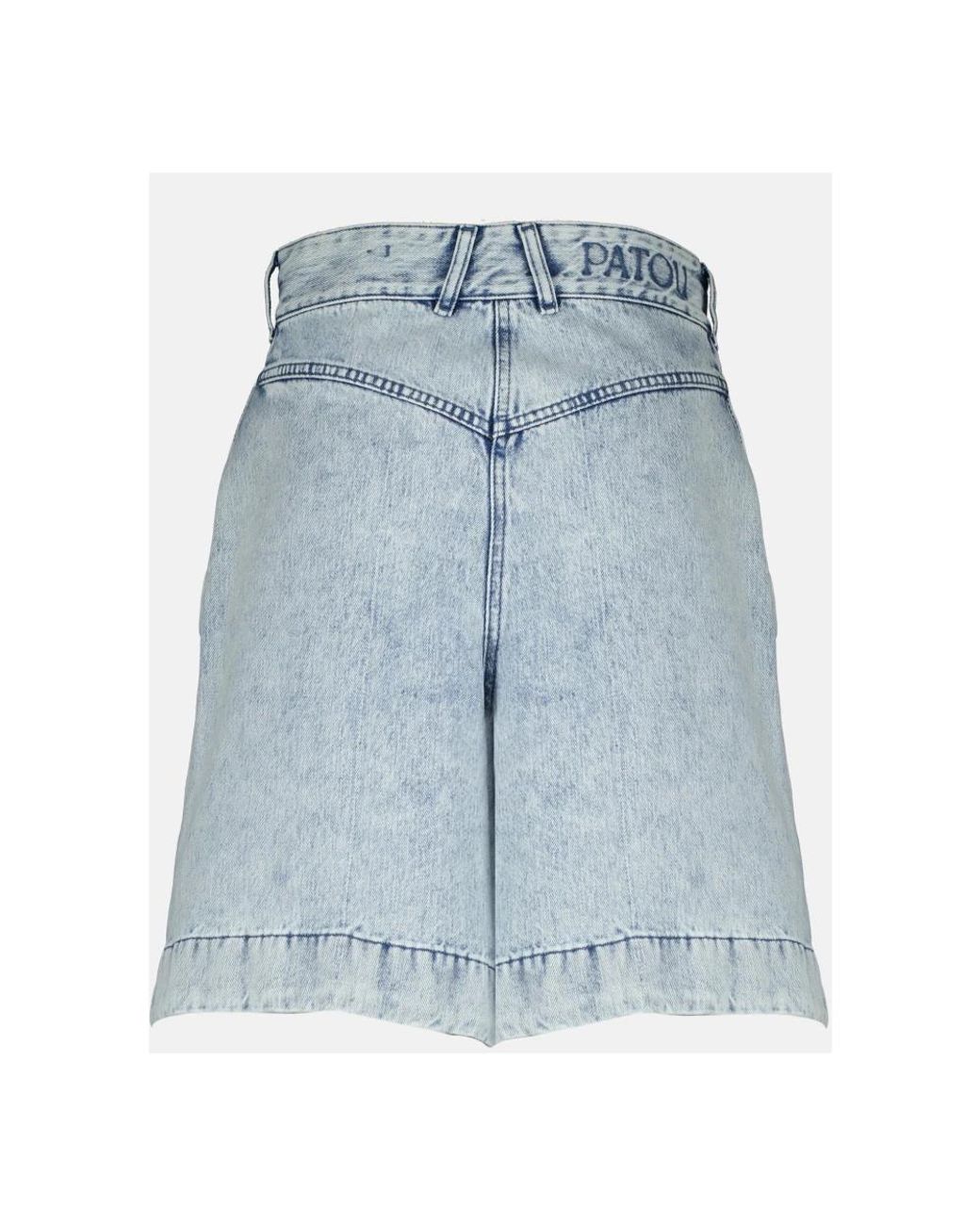 Patou Blue Denim Shorts