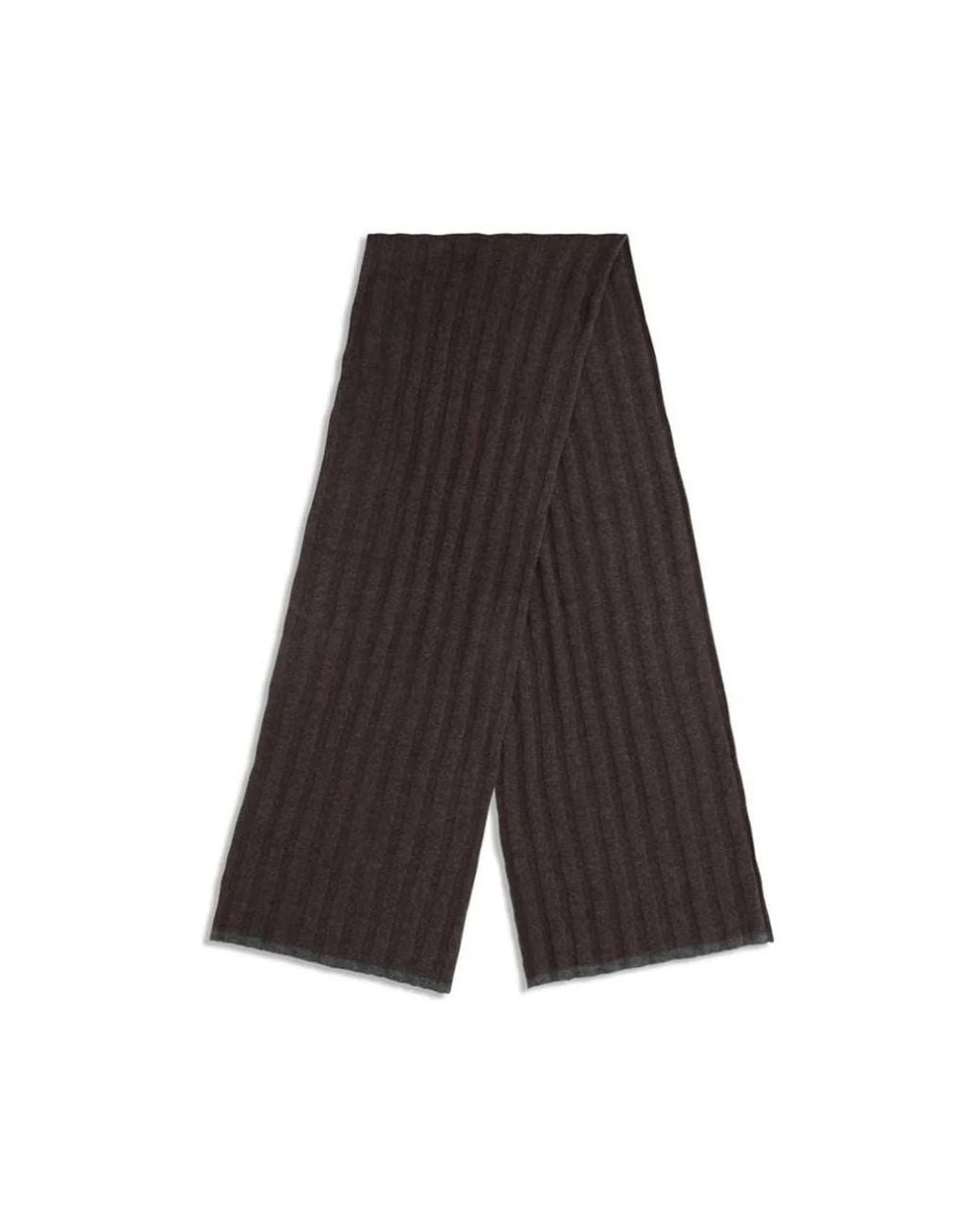 Brunello Cucinelli Brown Winter Scarves for men