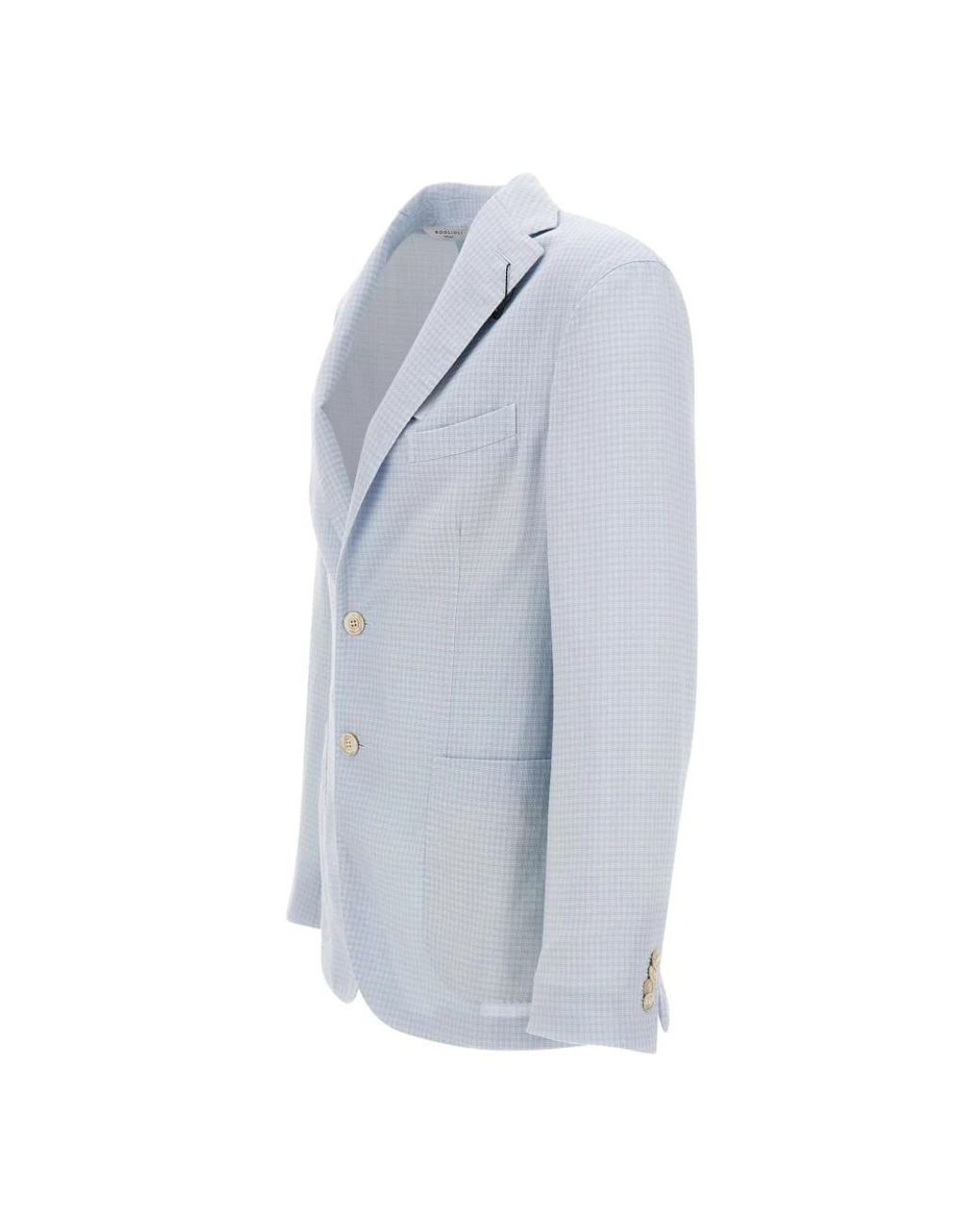 Boglioli Blue Blazers for men