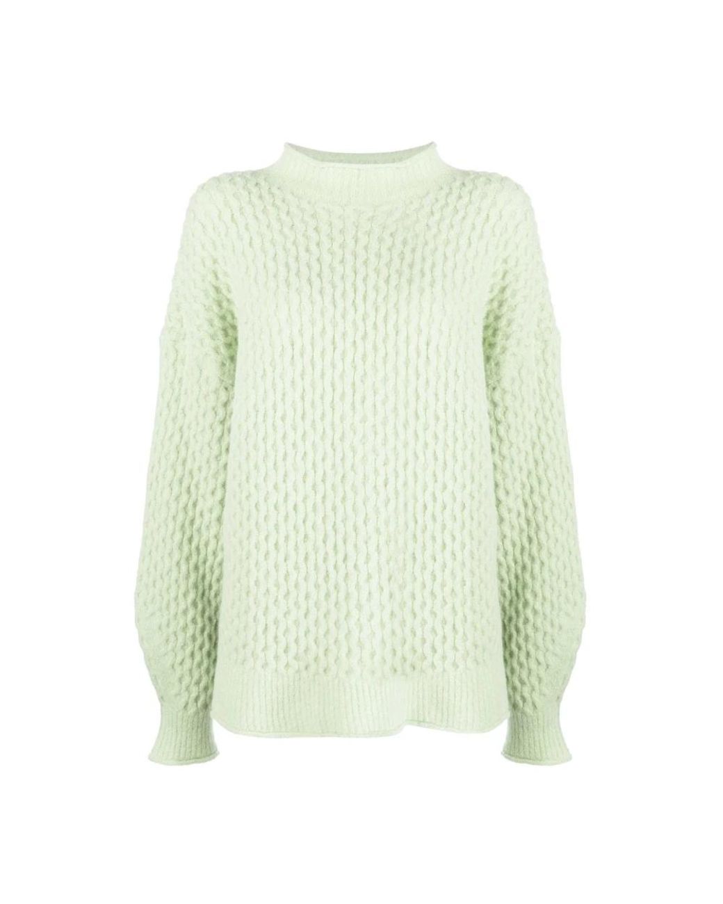 Turtlenecks Rus de color Green