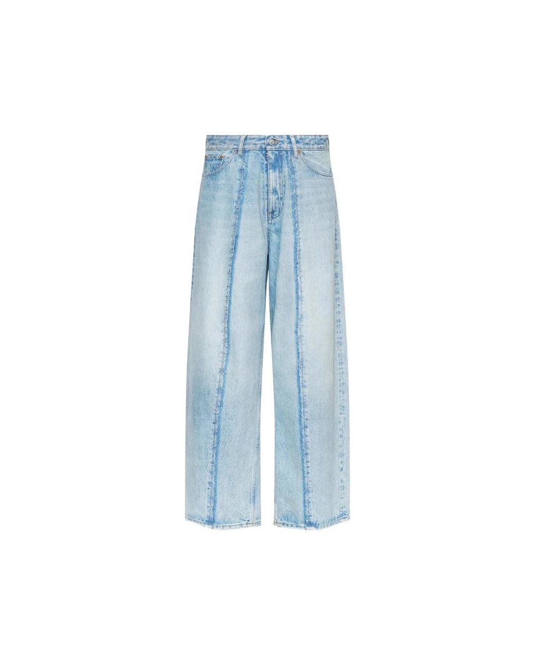 MM6 by Maison Margiela Blue Loose Fit Jeans for men