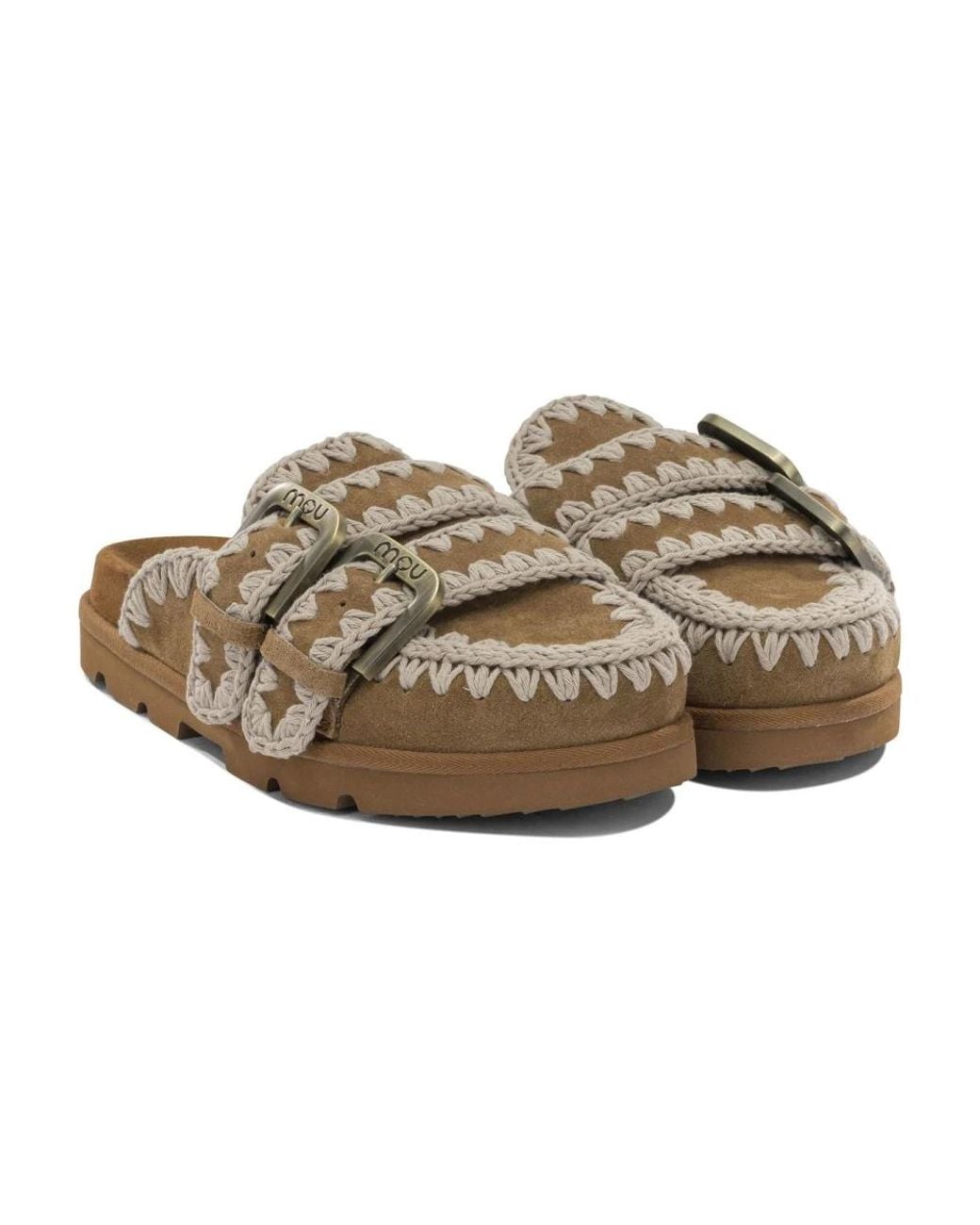 Mou Brown Mules