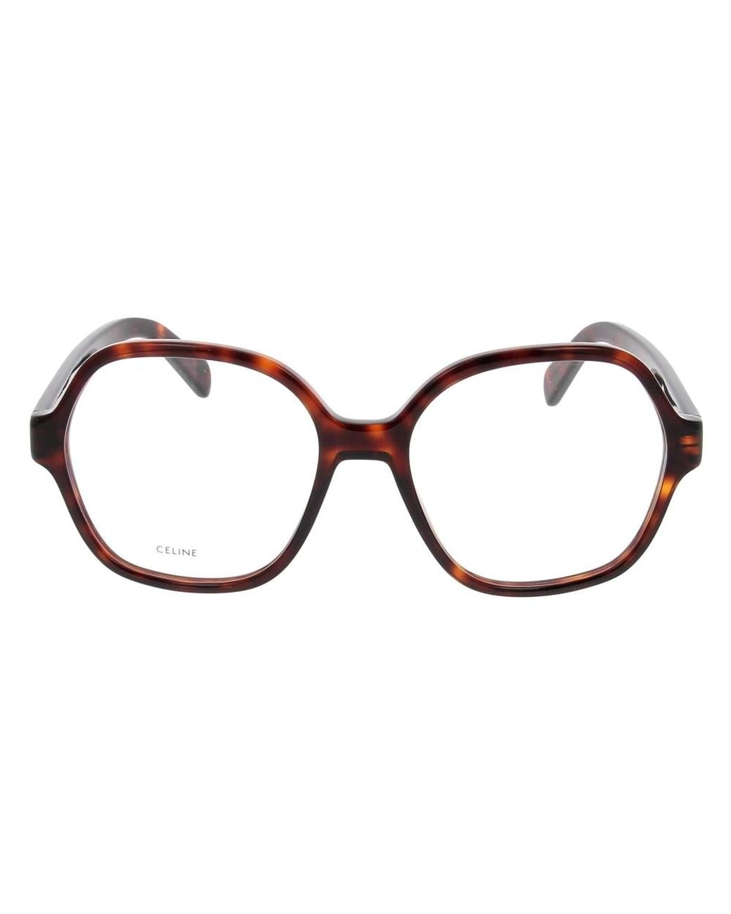 Glasses Céline de color Brown