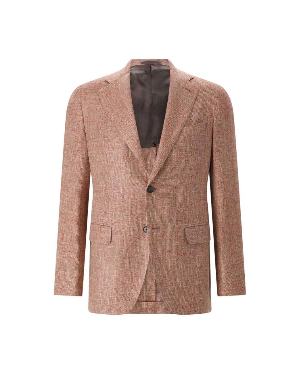 Caruso Brown Blazers for men
