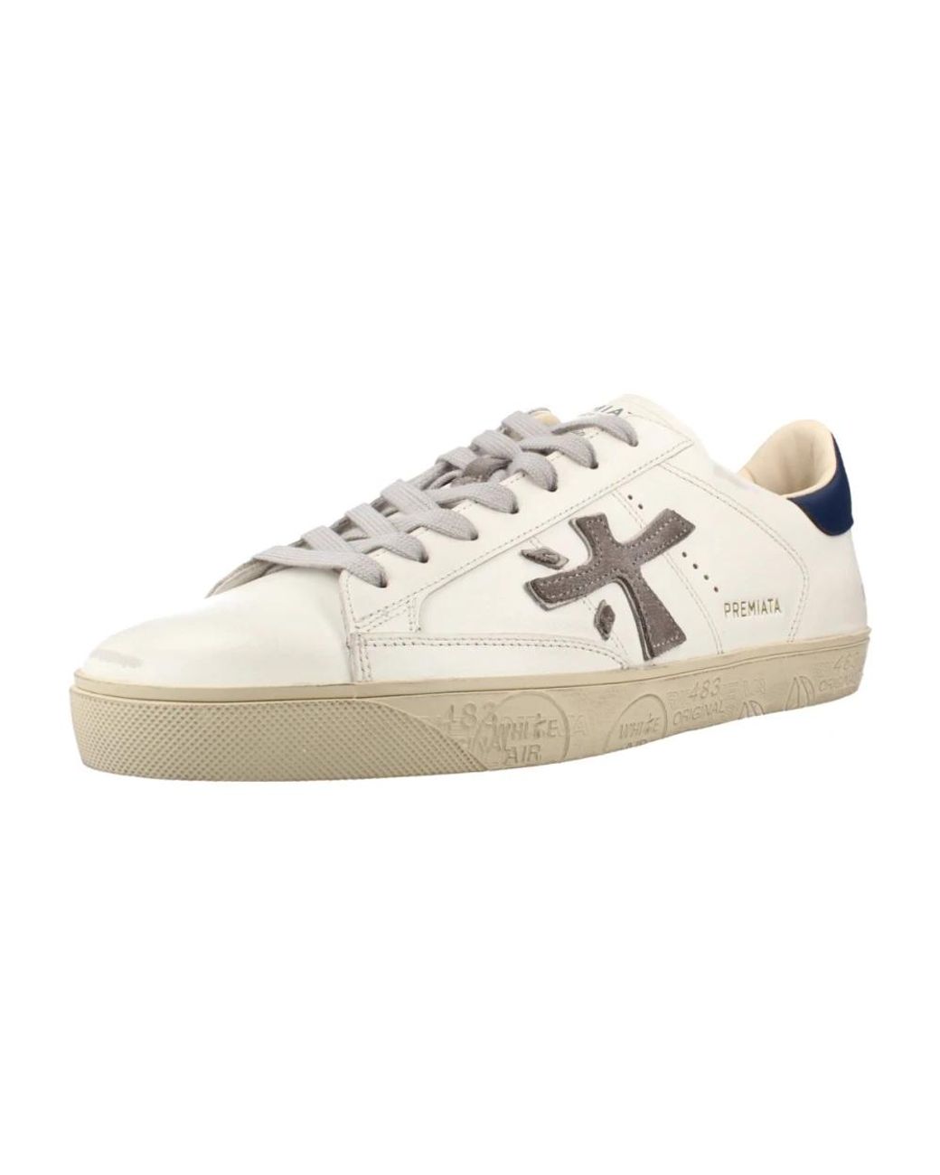 Premiata White Sneakers for men