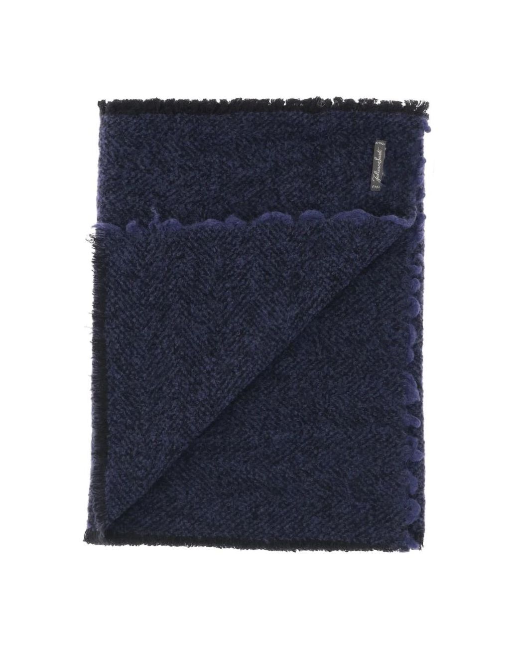 Faliero Sarti Blue Winter Scarves