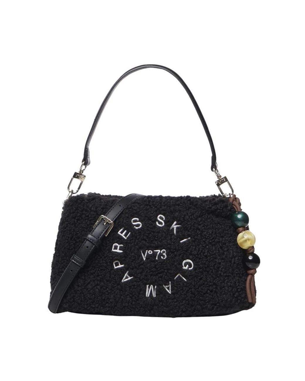 V73 Black Shoulder Bags