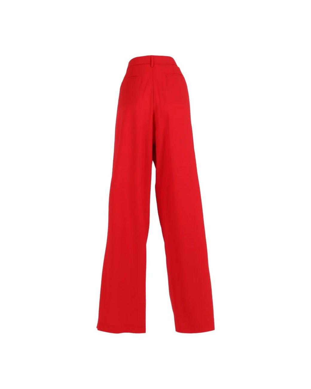 Fabiana Filippi Red Wide Trousers
