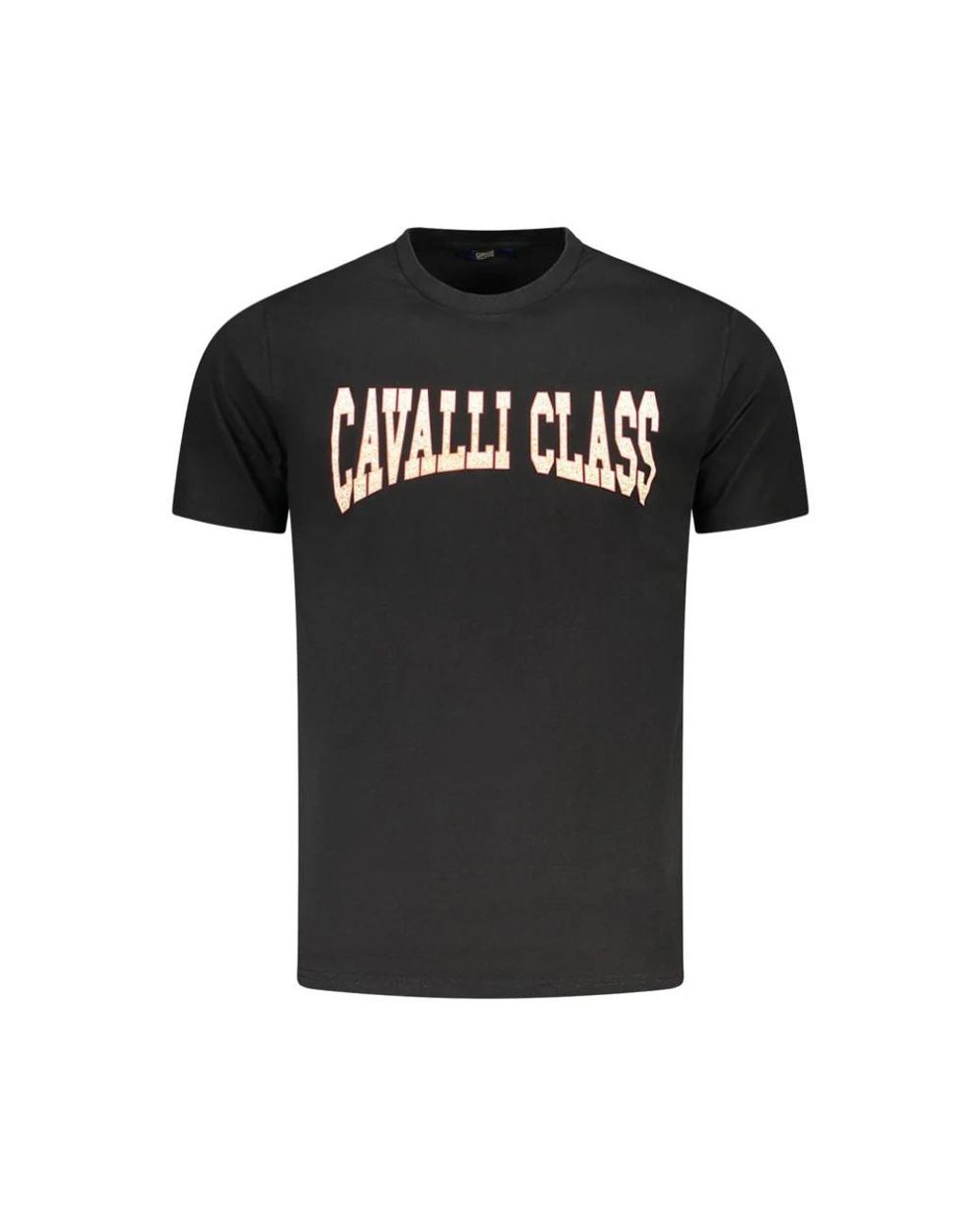 Roberto Cavalli T-Shirts in het Black voor heren