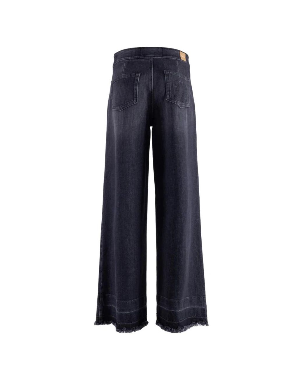 Nenette Blue Wide Jeans