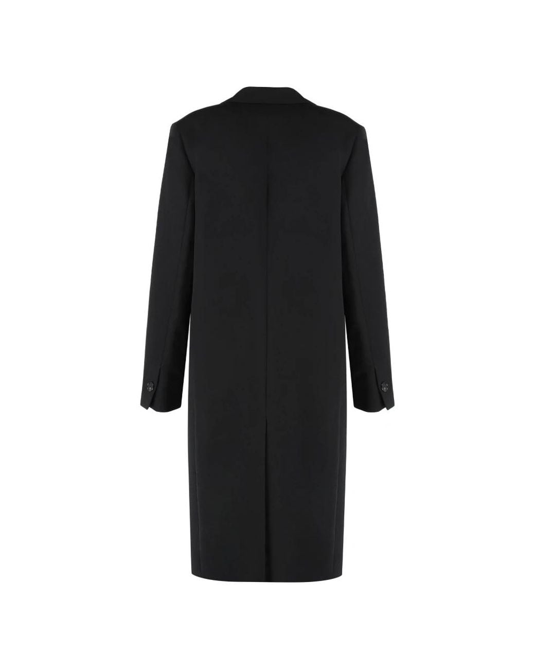 Totême Black Single-Breasted Coats