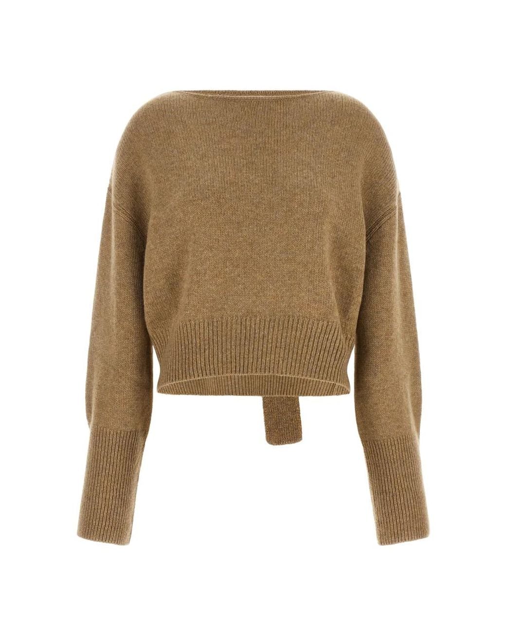 Ermanno Scervino Natural Cashmere Knitwear