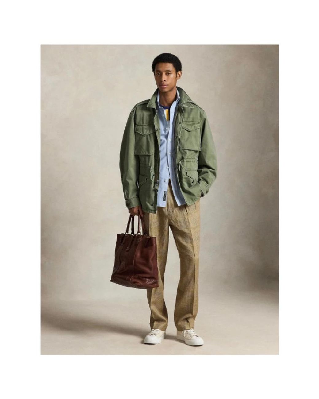 Polo Ralph Lauren Green Light Jackets for men