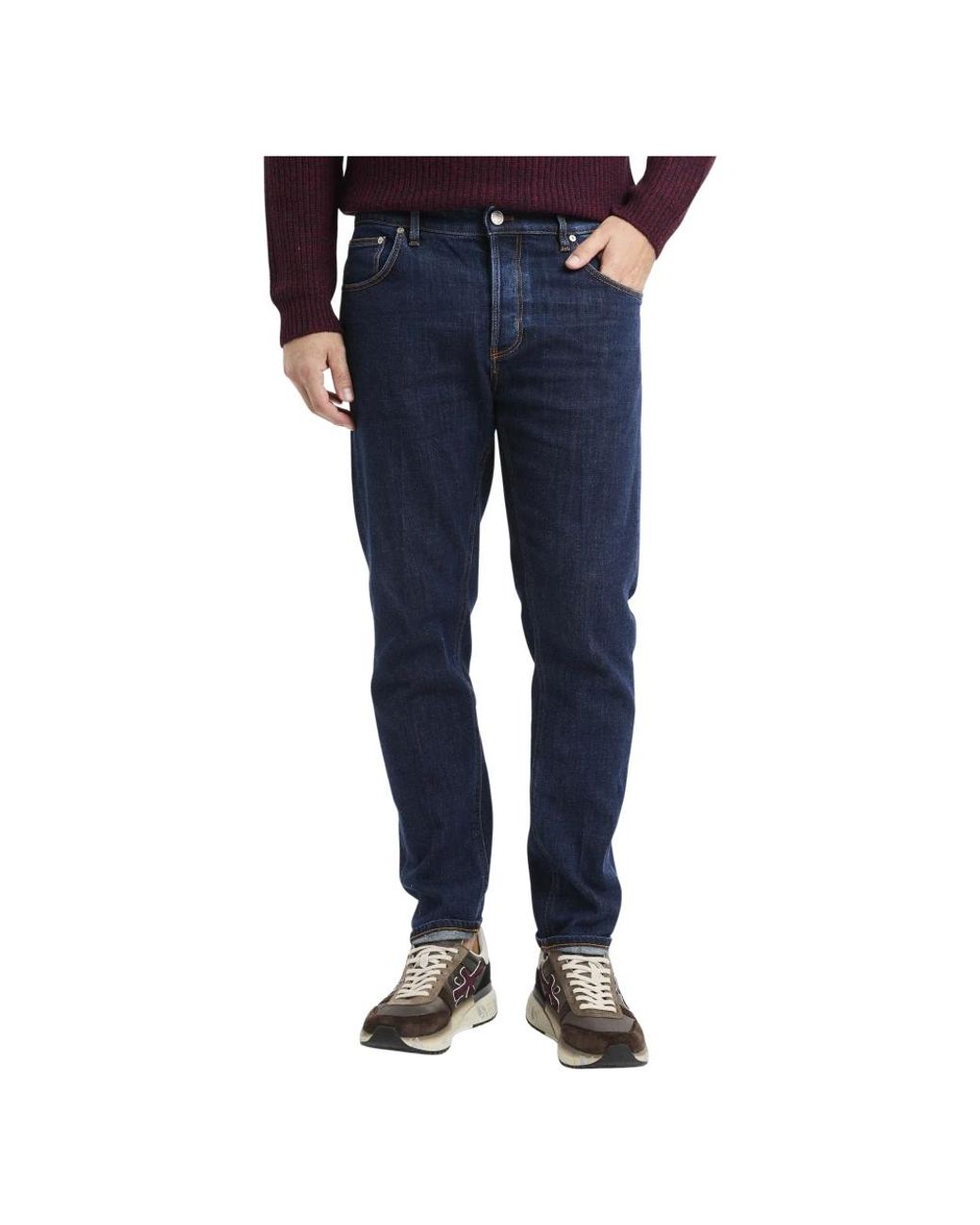 PT Torino Blue Slim Fit Jeans for men