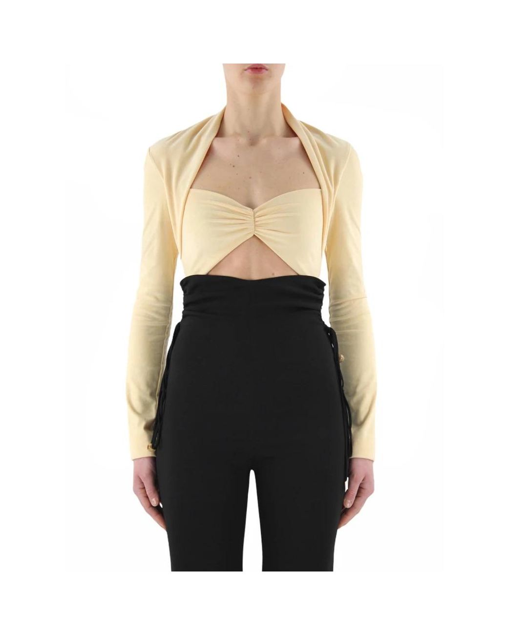 Nanushka Black Long Sleeve T-Shirts