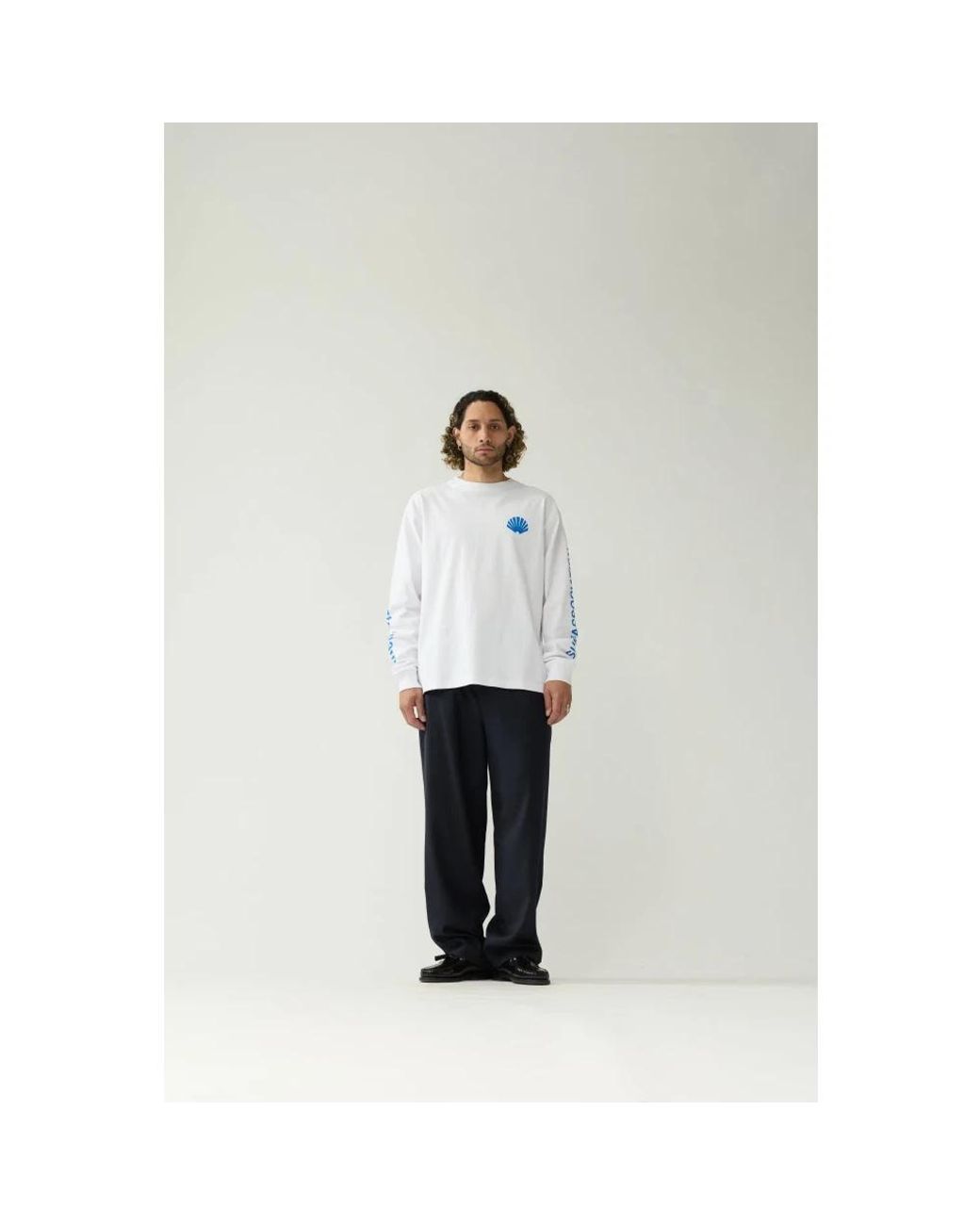 New Amsterdam Surf Association White Long Sleeve T-Shirts for men