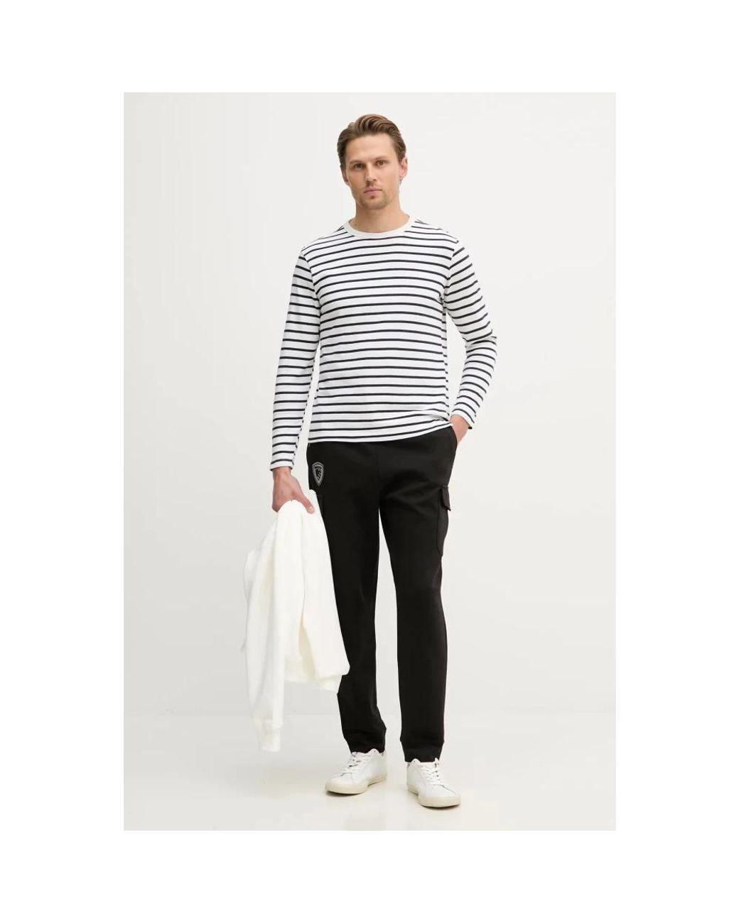 Blauer Olneys Sweatpants in Black für Herren