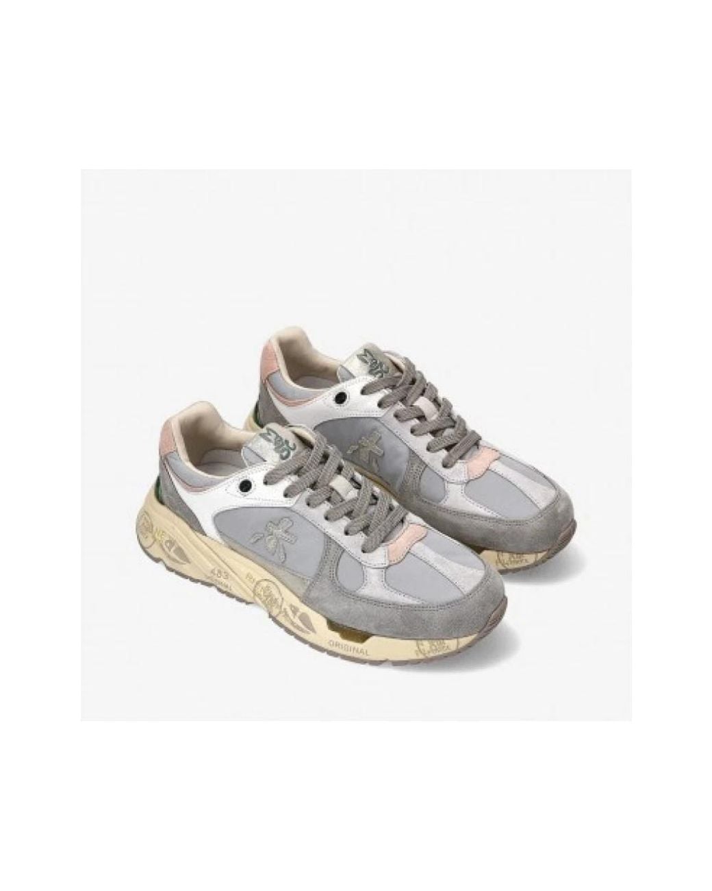 Premiata Gray Sneakers