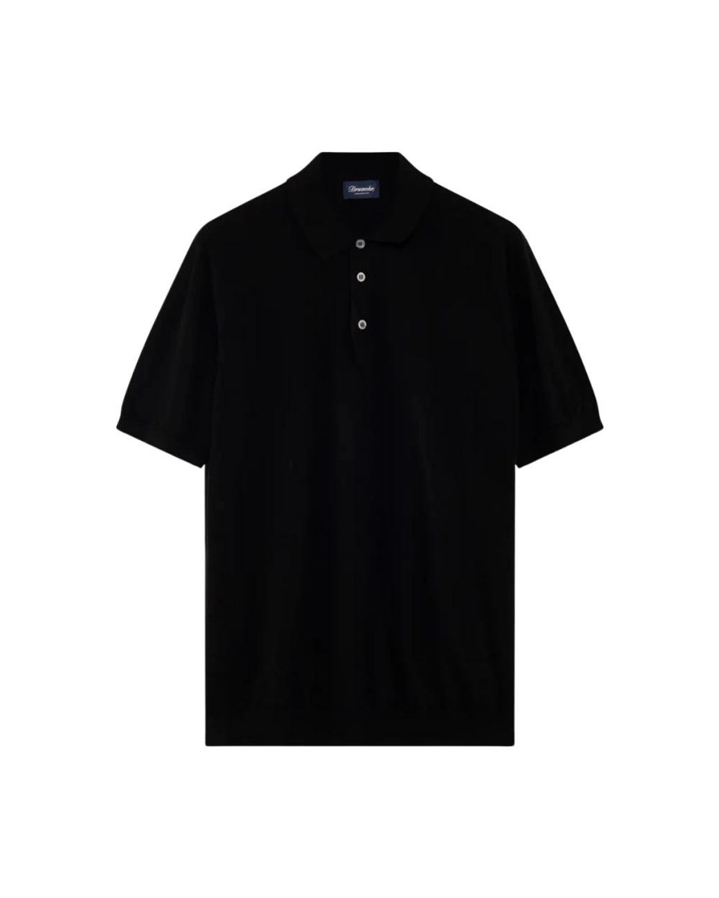 Drumohr Black Polo Shirts for men