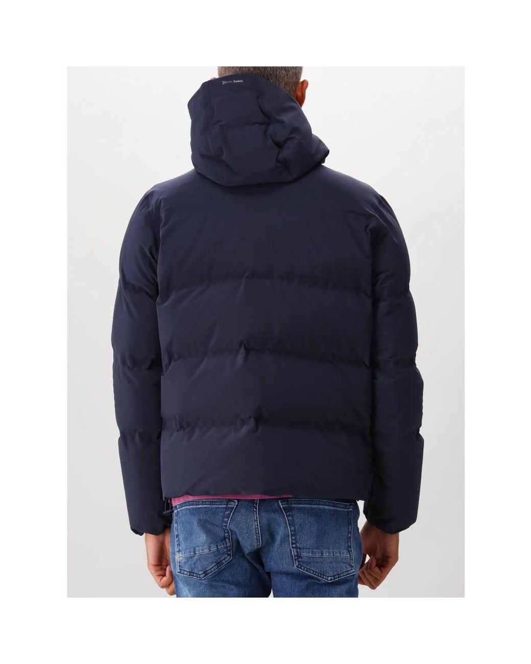 Herno Blue Winter Jackets for men