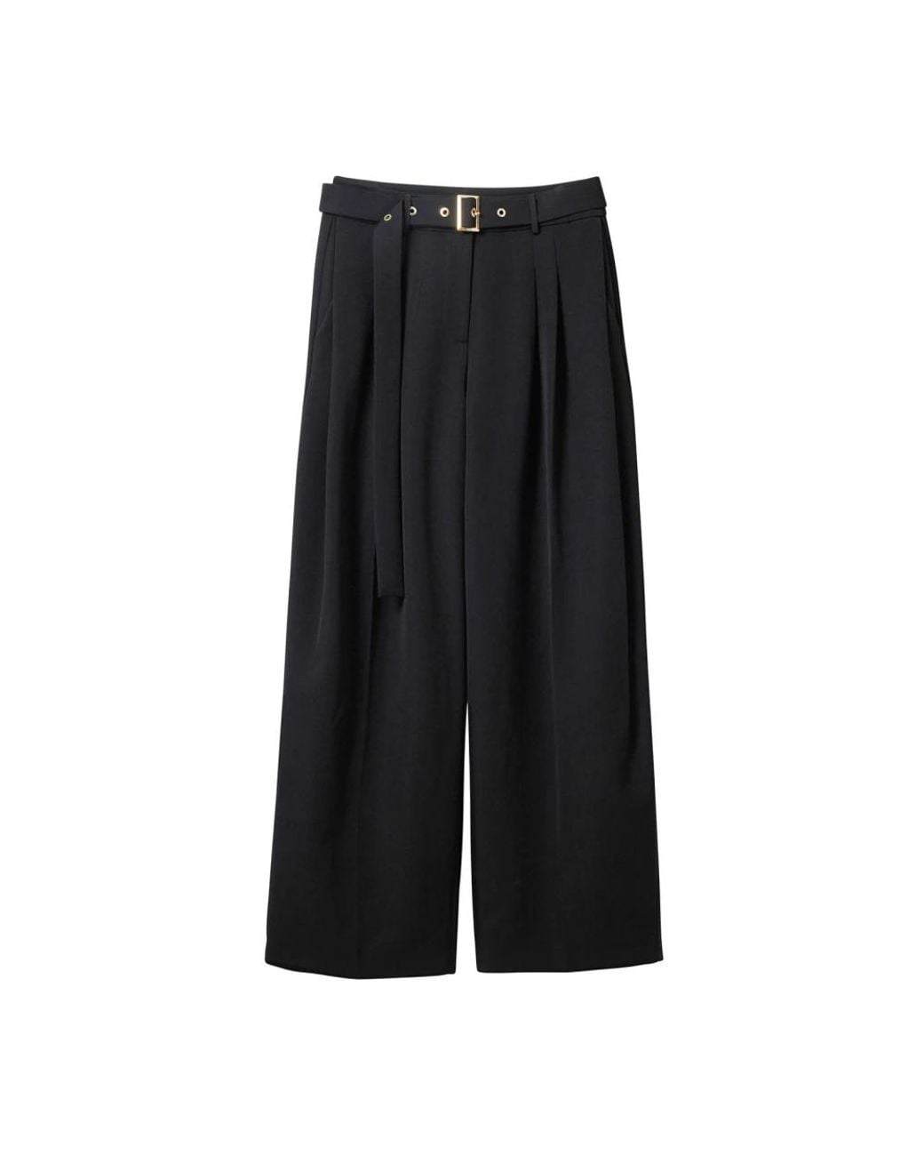 Desigual Black Wide Trousers