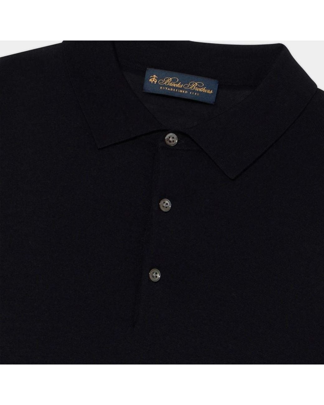 Brooks Brothers Blue Round-Neck Knitwear for men