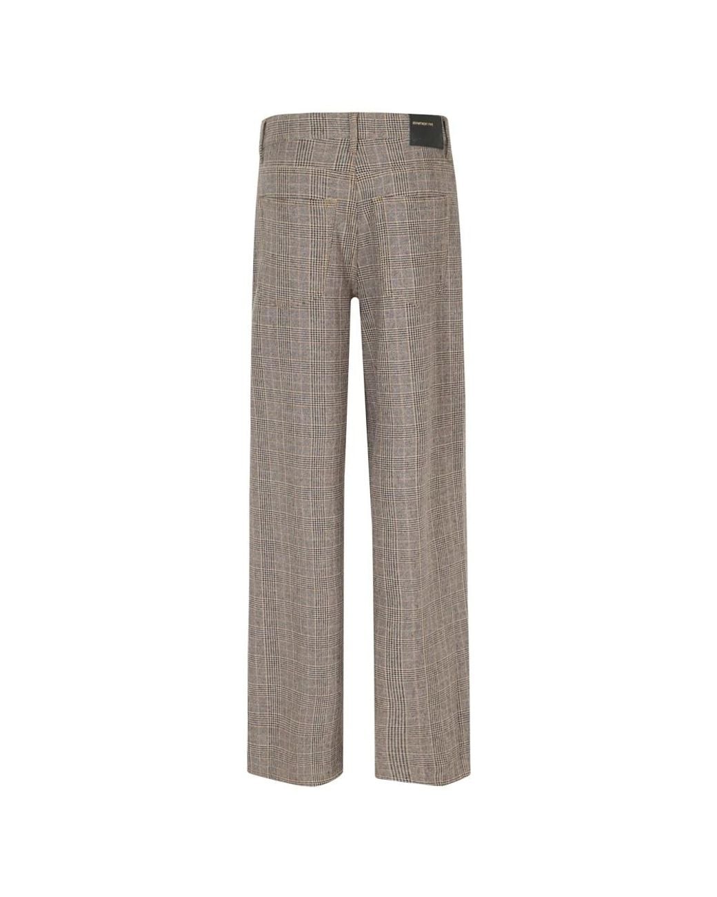 Department 5 Gray Wide Trousers