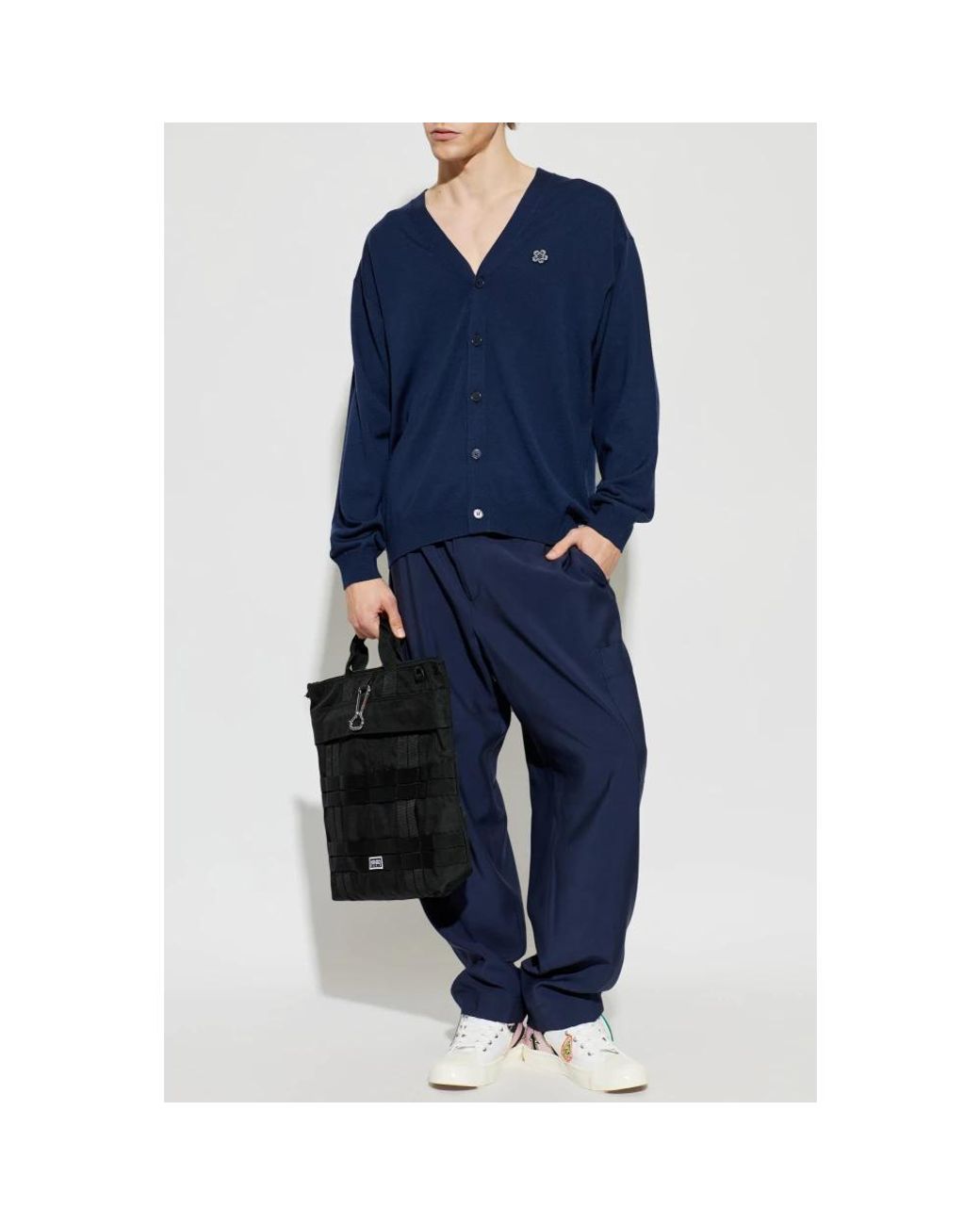 KENZO Blue Cardigans for men