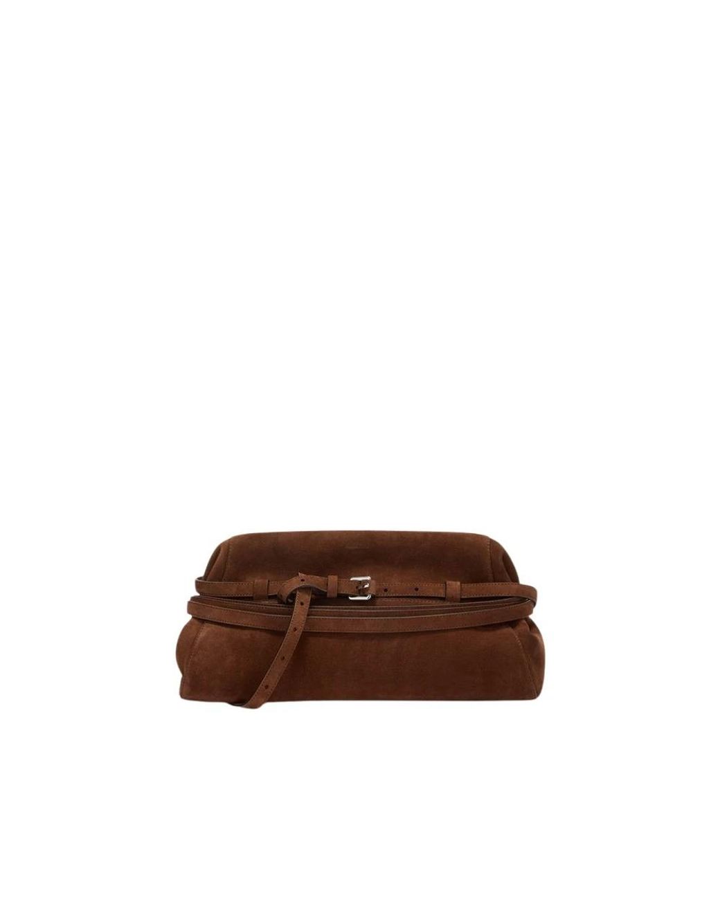 Moschino Brown Clutches