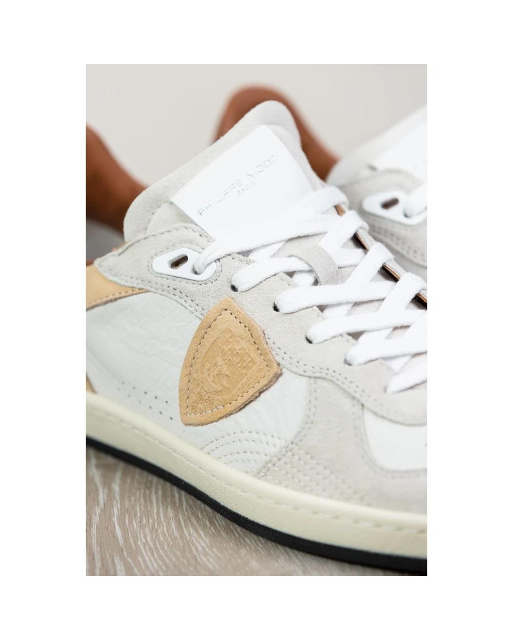 Philippe Model Pgal Low in White für Herren