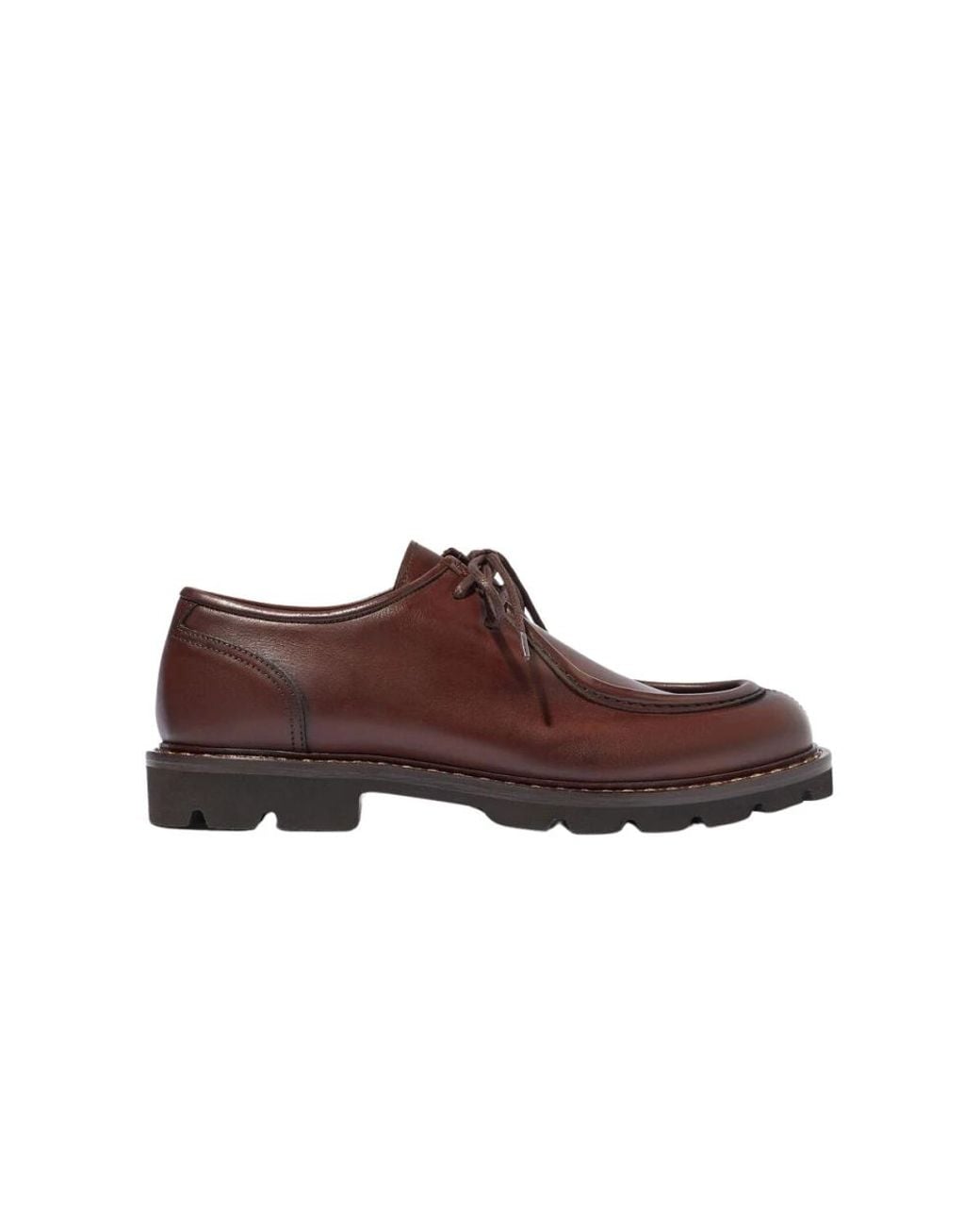 Scarosso Brown Laced Shoes for men