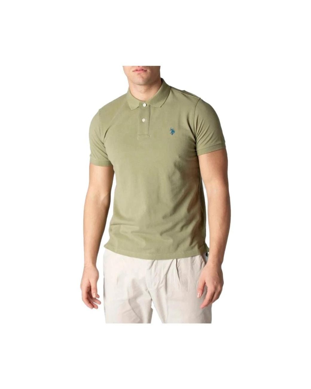 U.S. POLO ASSN. Green Polo Shirts for men