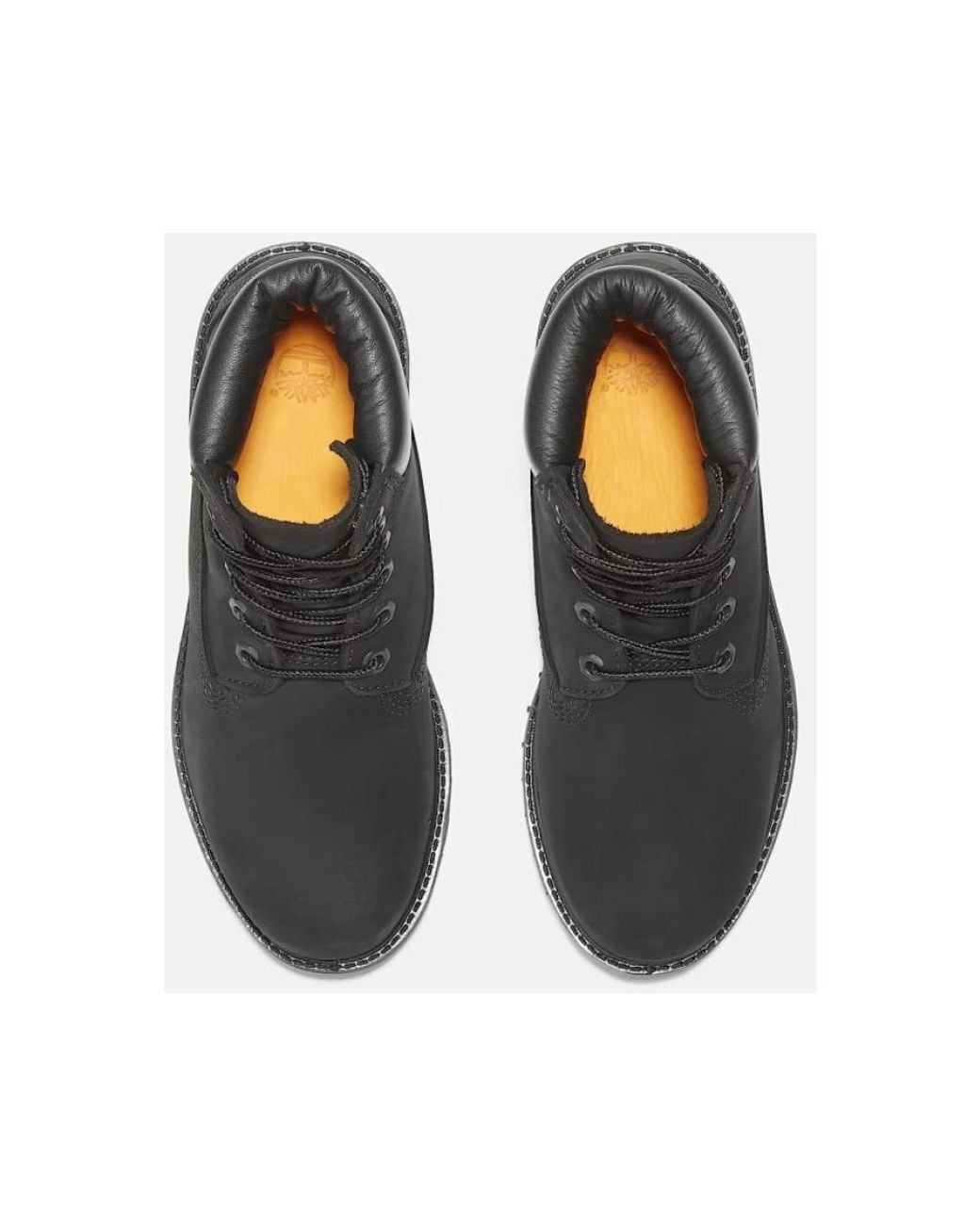 Timberland Black Lace-Up Boots