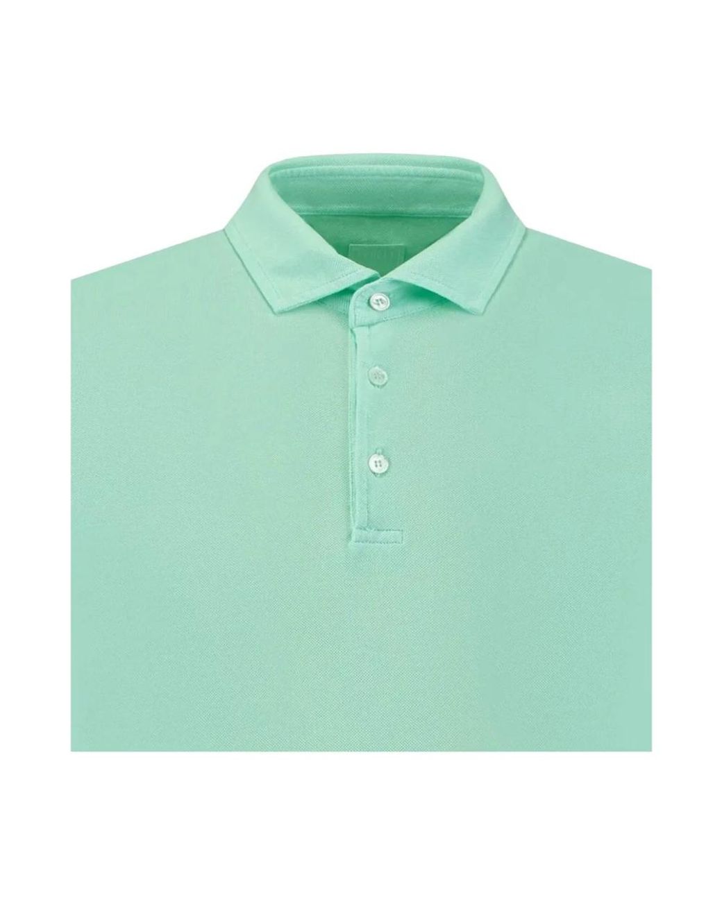 Fedeli Green Polo Shirts for men
