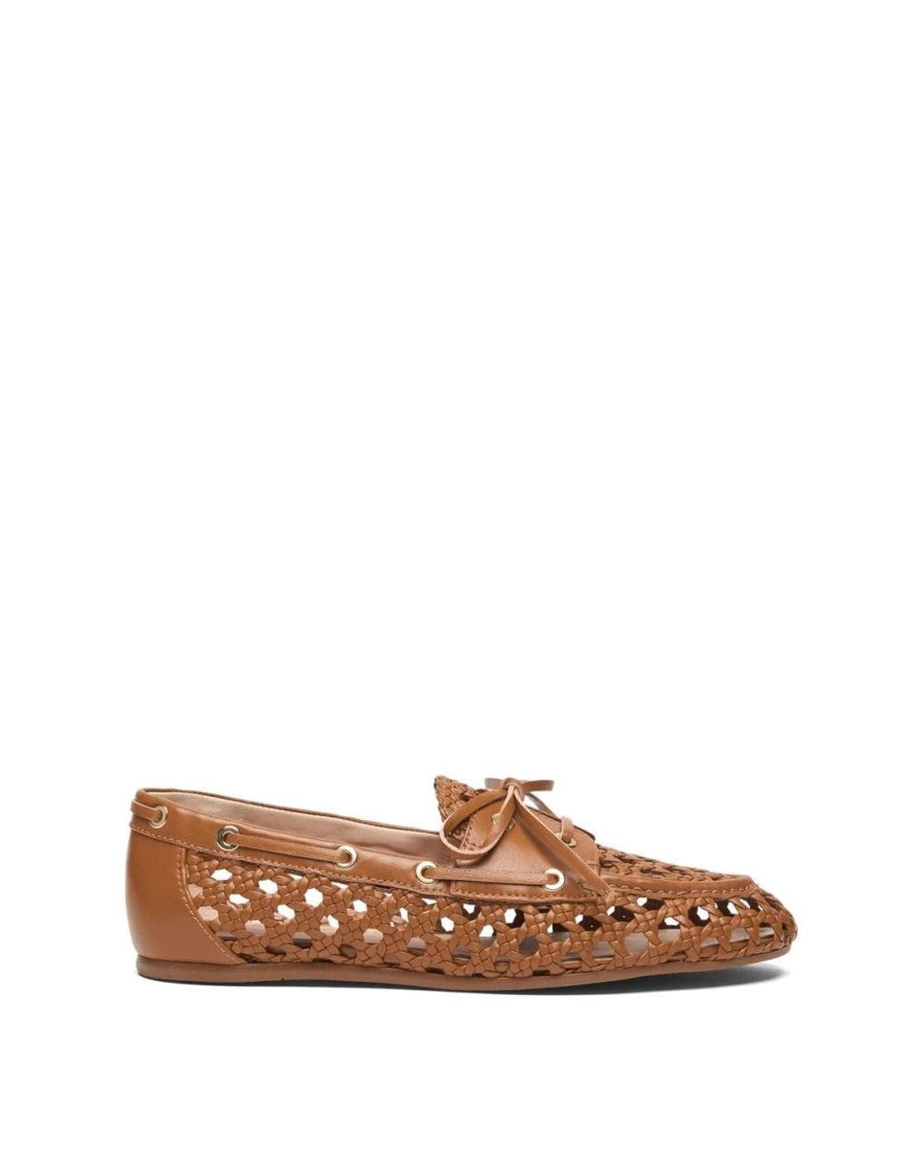 Stuart Weitzman Brown Boat Shoes