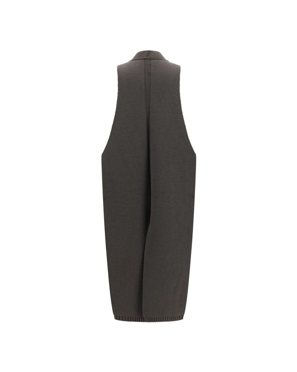 Vests Rick Owens de color Gray
