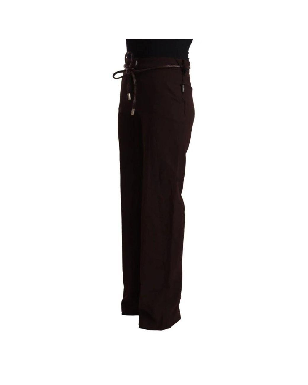 Patrizia Pepe Black Straight Trousers