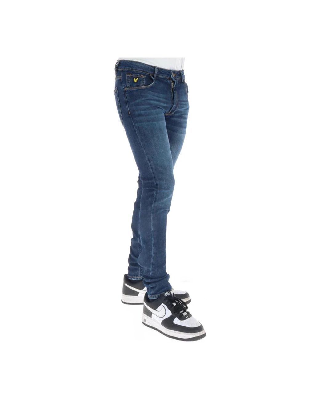 Lyle & Scott Blue Slim-Fit Jeans for men