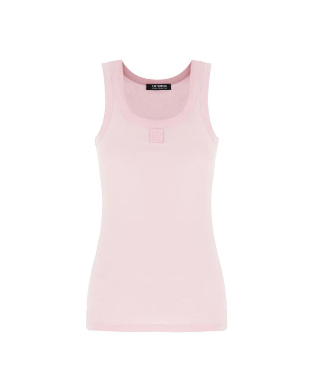 Raf Simons Pink Sleeveless Tops