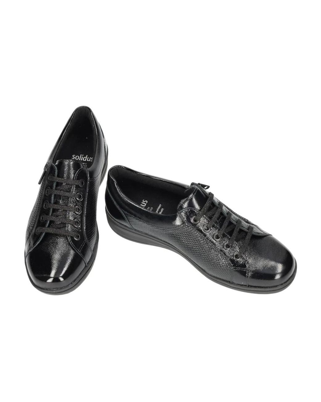 SOLIDUS Black Kate Sneakers