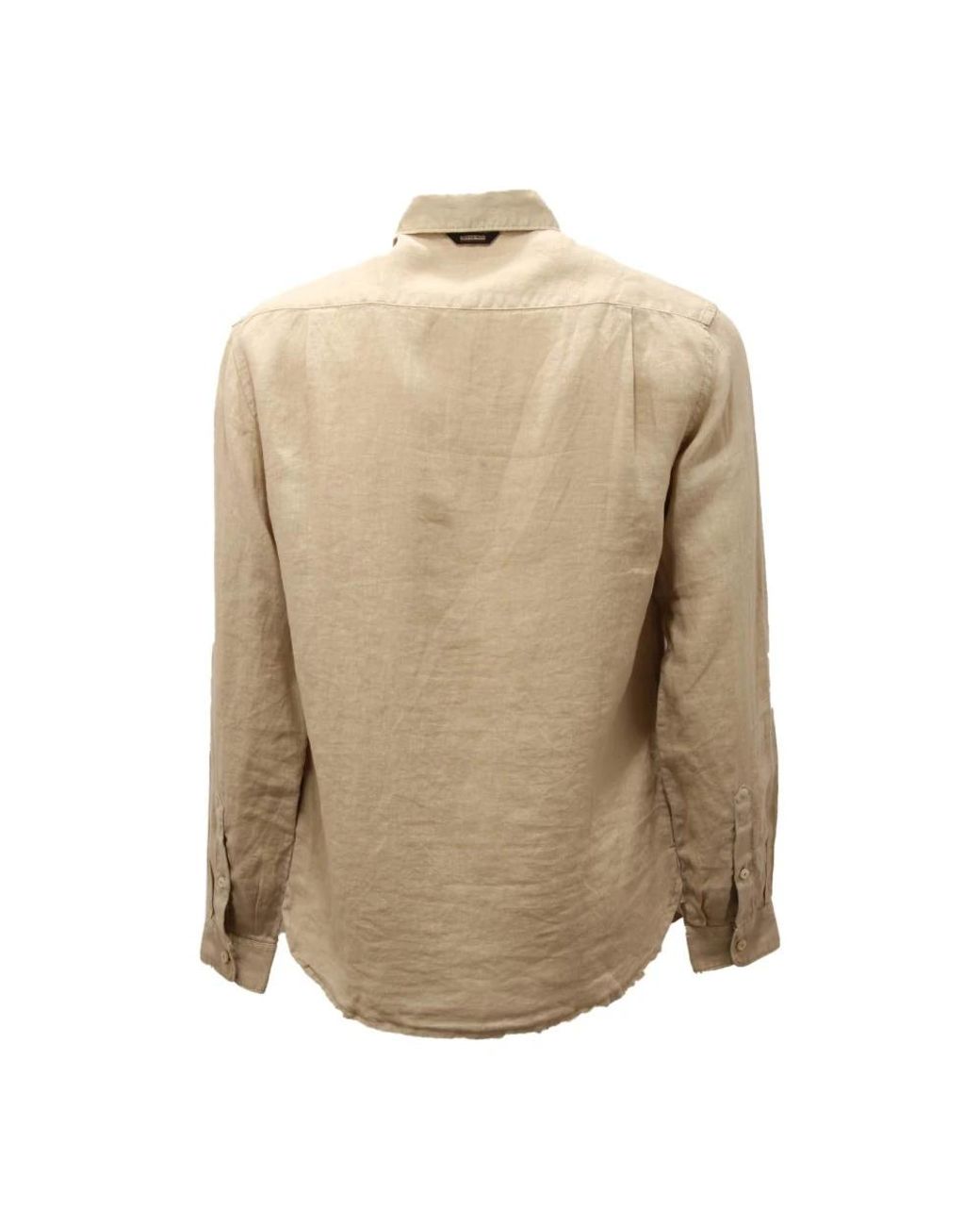 Napapijri Natural Casual Shirts for men