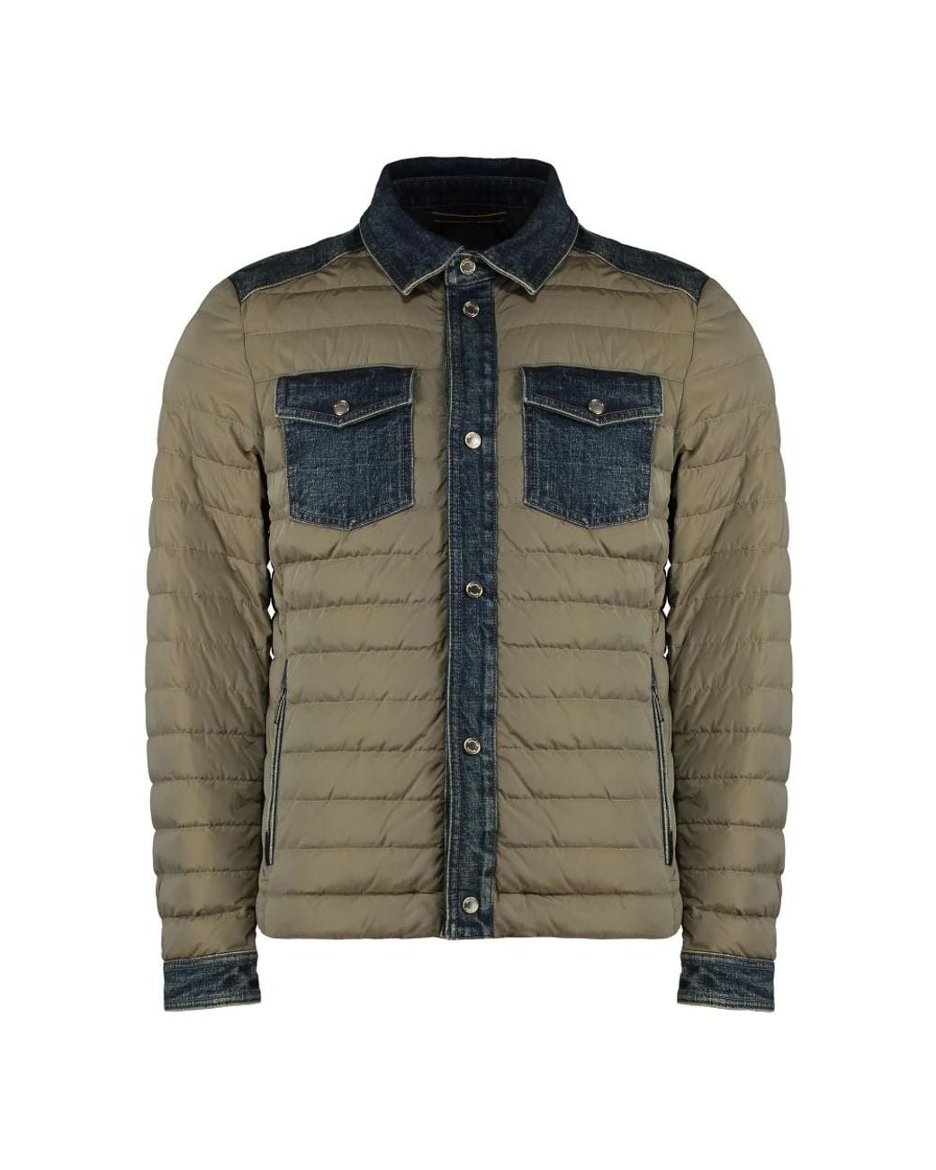 Moorer Green Down Jackets for men