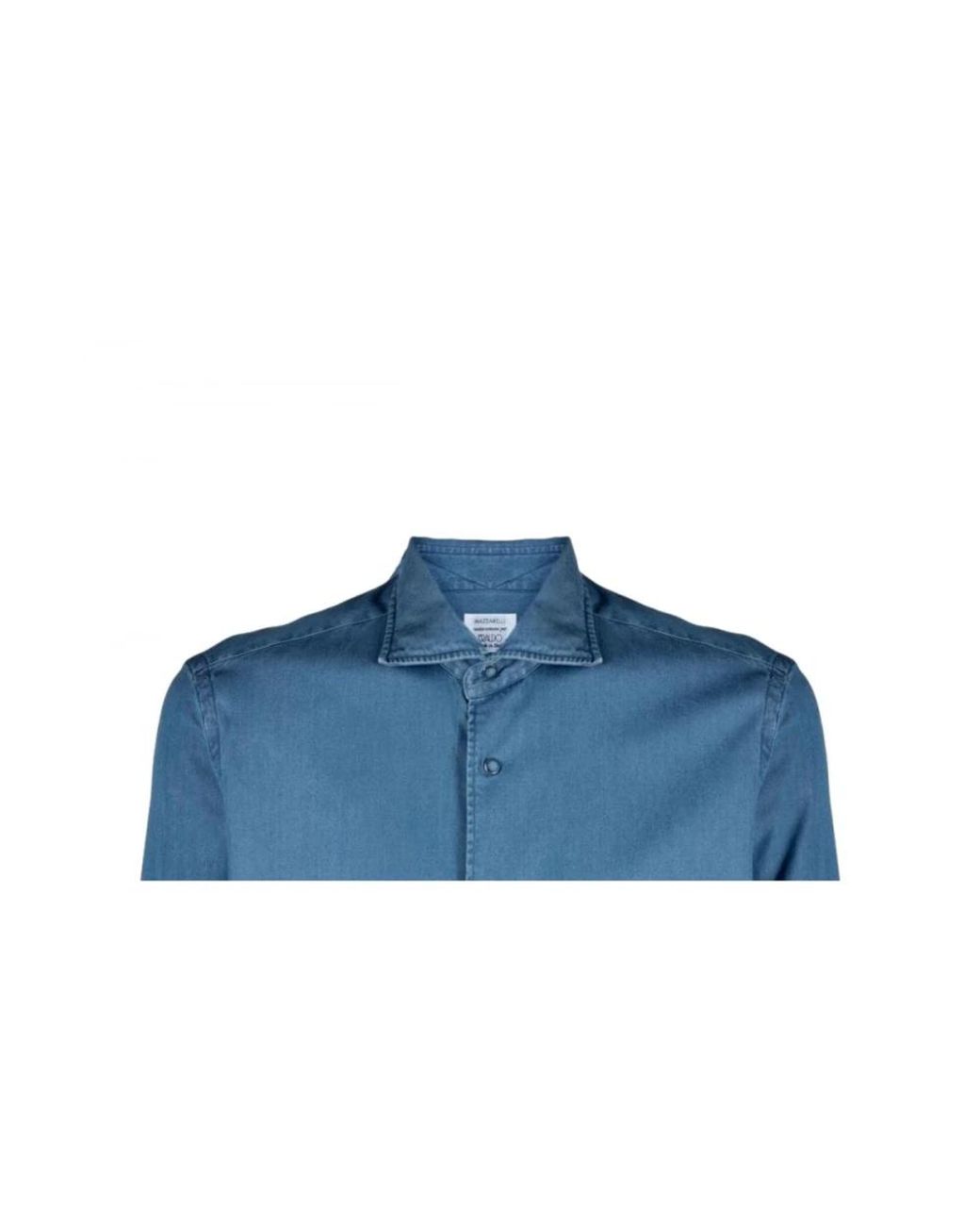 Mazzarelli Blue Casual Shirts for men